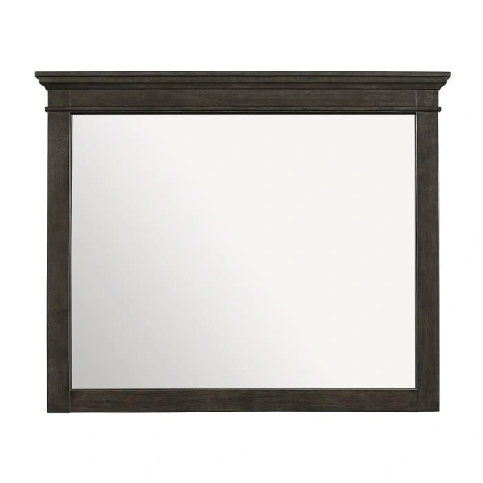 Blaire Farm Mirror in Saddle Brown Wood 1675-6