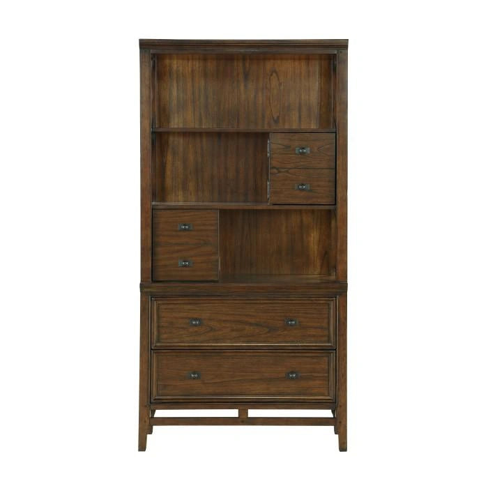 Frazier Bookcase in Brown Cherry 1649-18