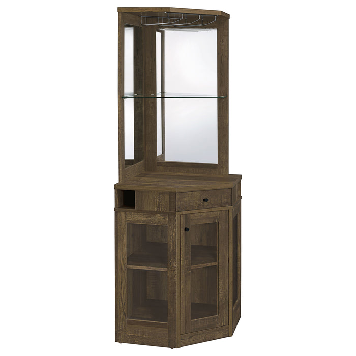 Alviso Corner Bar Cabinet - Furniture House (Dover,NJ)