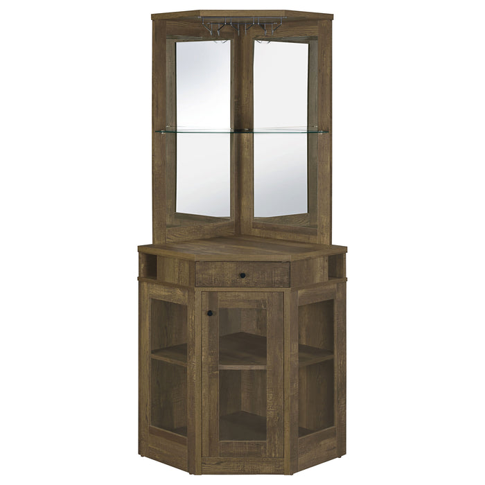 Alviso Corner Bar Cabinet - Furniture House (Dover,NJ)