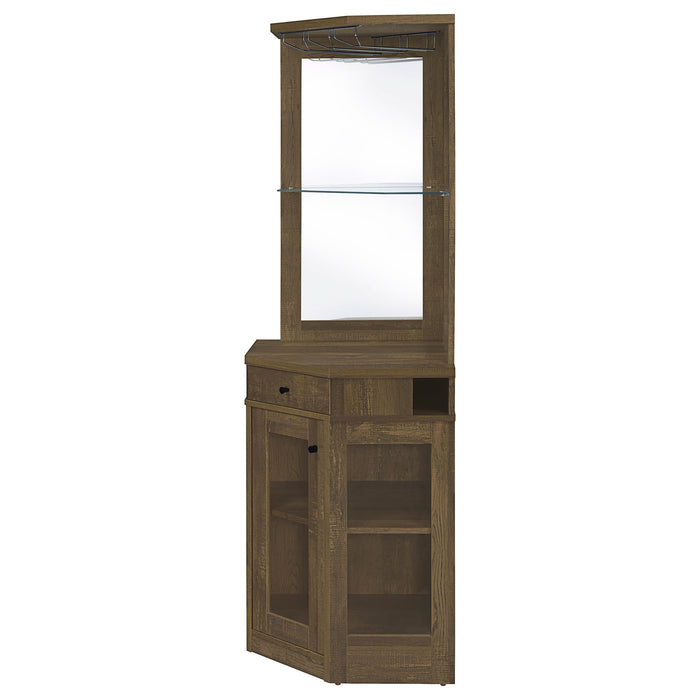 Alviso Corner Bar Cabinet - Furniture House (Dover,NJ)