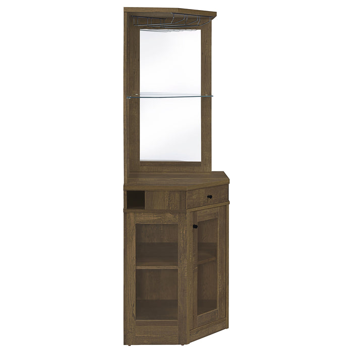Alviso Corner Bar Cabinet - Furniture House (Dover,NJ)