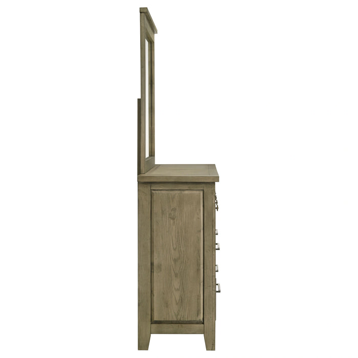 Hazlewood Dresser with Mirror - Furniture House (Dover,NJ)