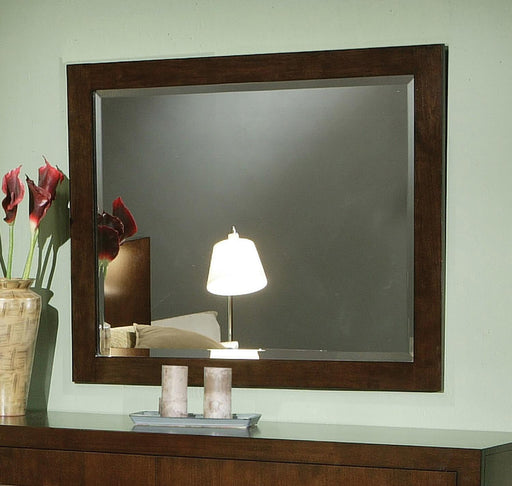 Jessica Rectangular Wall Dresser Mirror Cappuccino image