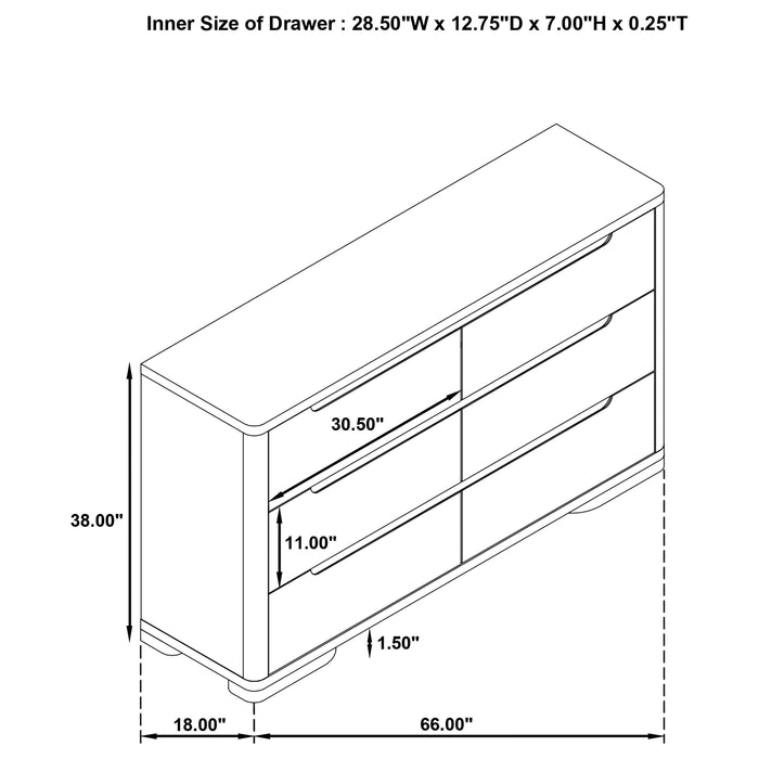 Ladera Dresser - Furniture House (Dover,NJ)