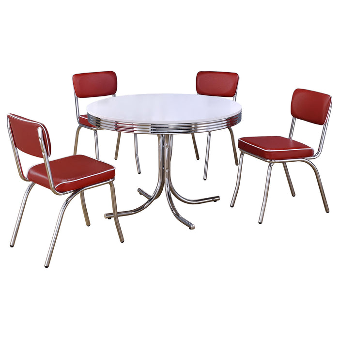 Retro Dining Set - Furniture House (Dover,NJ)