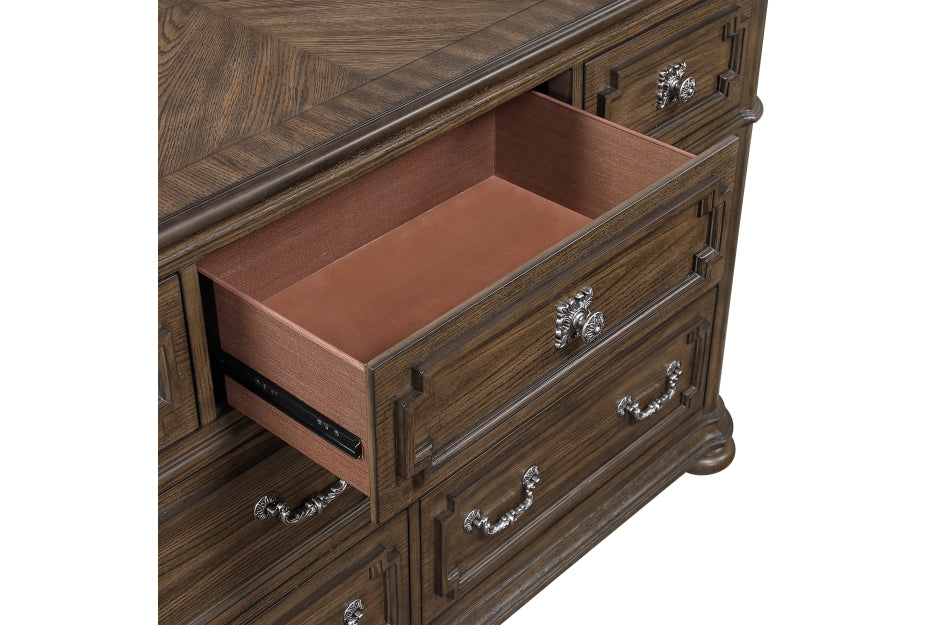 Buckingham Dresser and Mirror
