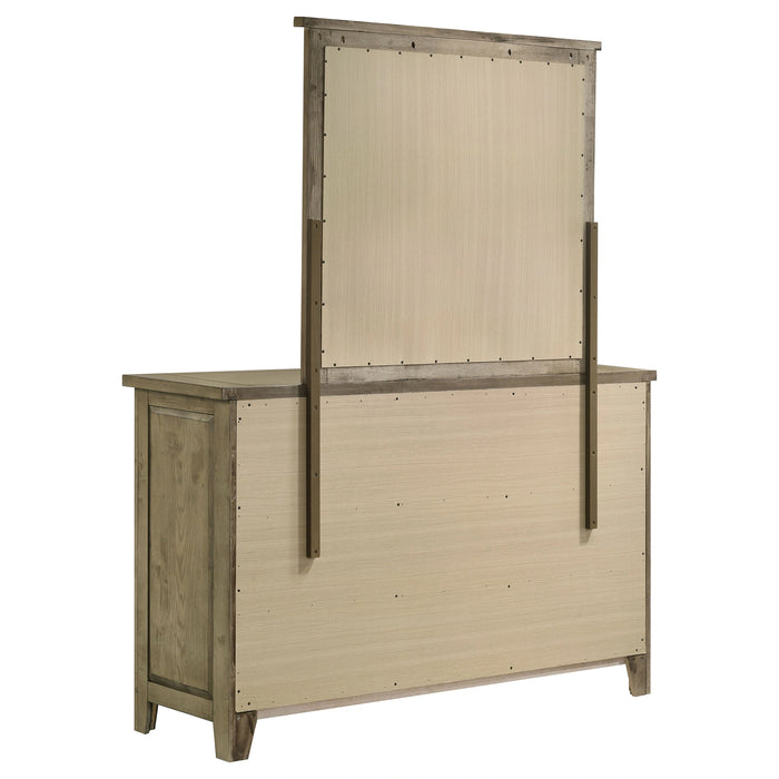 Hazlewood Dresser with Mirror - Furniture House (Dover,NJ)
