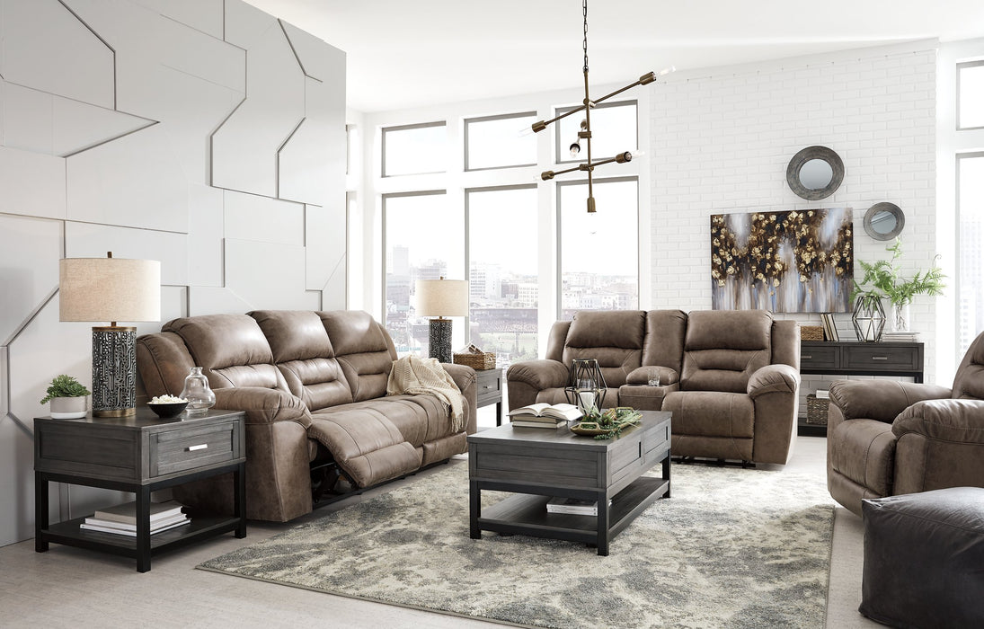 Stoneland Power Reclining Sofa - Furniture House (Dover,NJ)