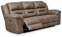 Stoneland Power Reclining Sofa - Furniture House (Dover,NJ)