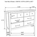 Hazlewood Dresser - Furniture House (Dover,NJ)