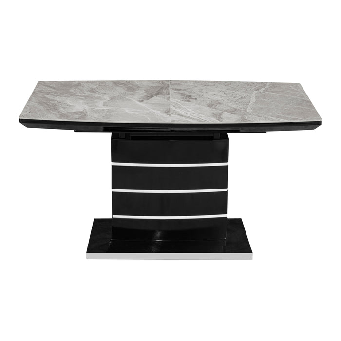 Glissand Black Dinning Room Set 7 Pc