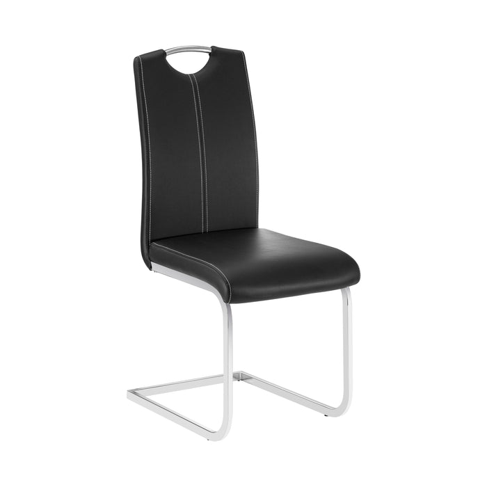 Glissand Black Dinning Room Set 7 Pc