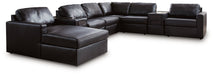 Modmax II Sectional with Chaise and Audio Consoles - Furniture House (Dover,NJ)
