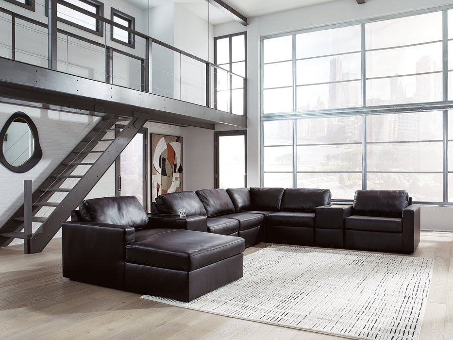 Modmax II Sectional with Chaise and Storage Consoles - Furniture House (Dover,NJ)