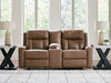 Mackmenville Reclining Loveseat with Console - Furniture House (Dover,NJ)
