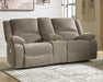 Draycoll Power Reclining Loveseat with Console - Furniture House (Dover,NJ)