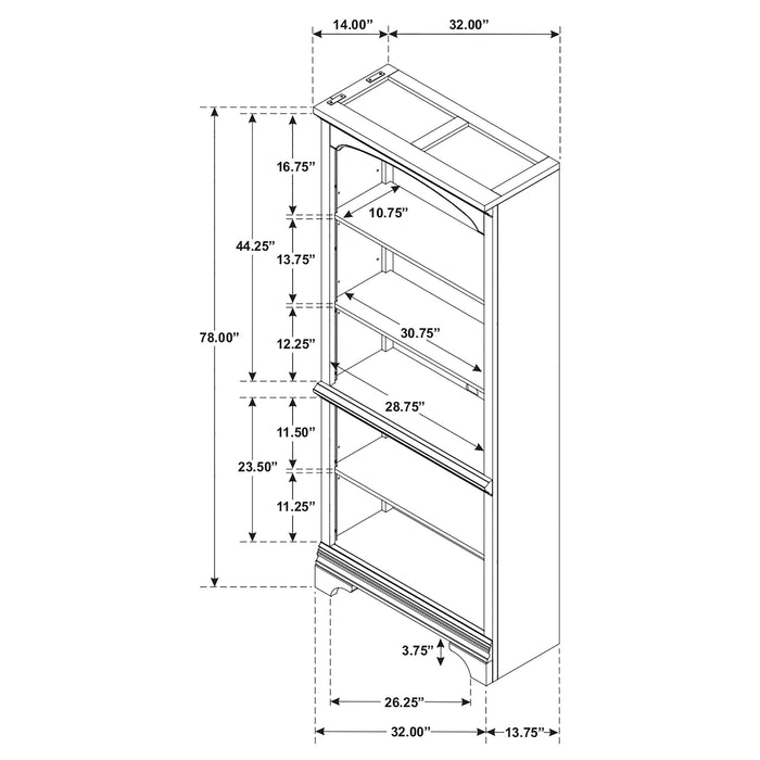 Hartshill Bookcase - Furniture House (Dover,NJ)