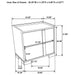 Hyland Nightstand - Furniture House (Dover,NJ)