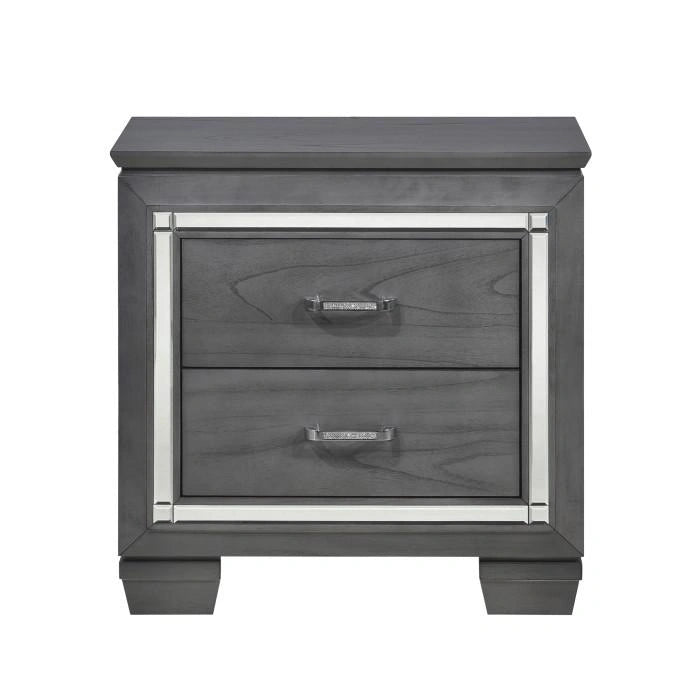Allura Nightstand in Gray 1916GY-4