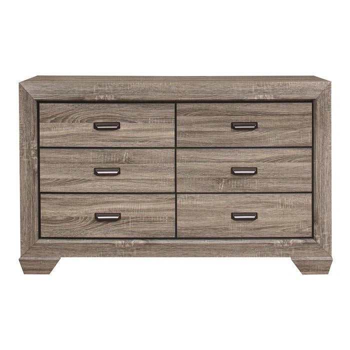 Beechnut 6 Drawer Dresser in Natural 1904-5