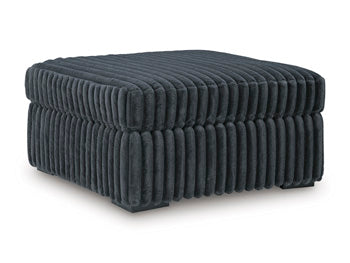 Midnight-Madness Oversized Accent Ottoman - Furniture House (Dover,NJ)