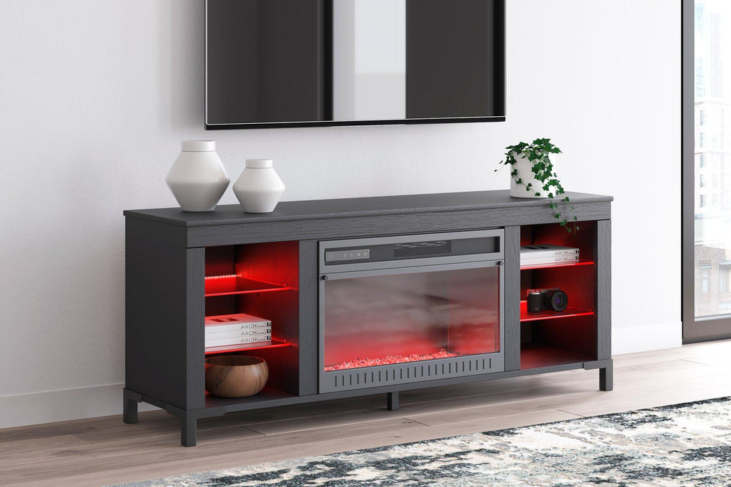 Cayberry Entertainment Center with Electric Fireplace - Furniture House (Dover,NJ)