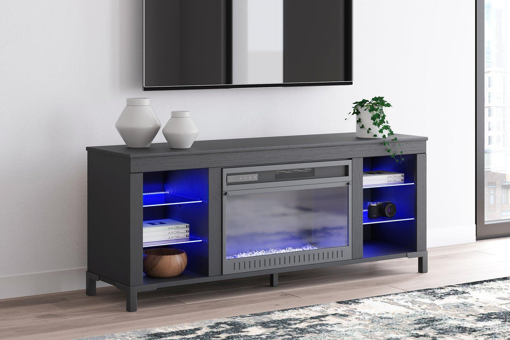 Cayberry Entertainment Center with Electric Fireplace - Furniture House (Dover,NJ)