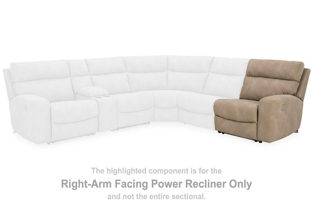 Next-Gen DuraPella Power Reclining Sectional Loveseat - Furniture House (Dover,NJ)