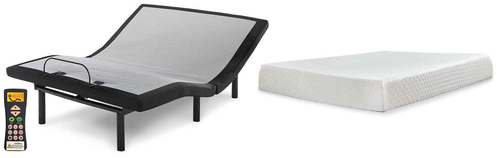 10 Inch Chime Memory Foam Mattress Set - Furniture House (Dover,NJ)