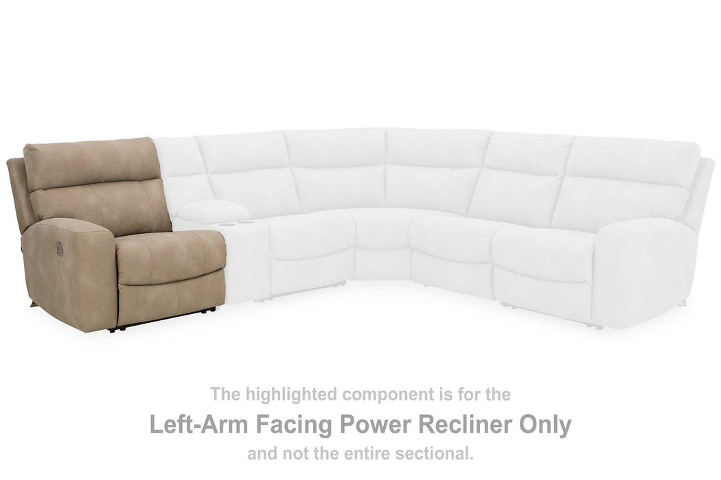 Next-Gen DuraPella Power Reclining Sectional Loveseat - Furniture House (Dover,NJ)