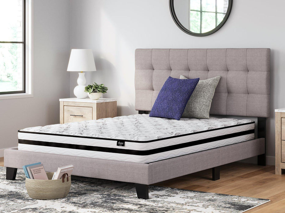 8 Inch Chime Innerspring Mattress Set - Furniture House (Dover,NJ)