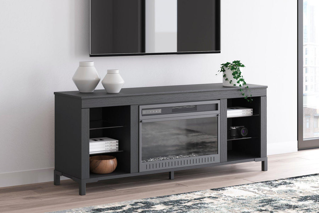 Cayberry Entertainment Center with Electric Fireplace - Furniture House (Dover,NJ)