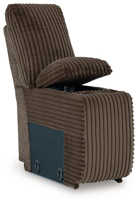 Top Tier Reclining Sectional with Chaise - Furniture House (Dover,NJ)