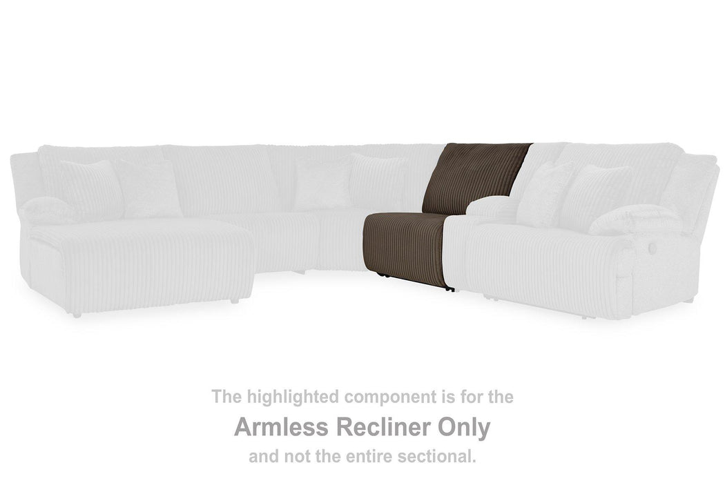 Top Tier Reclining Sectional with Chaise - Furniture House (Dover,NJ)