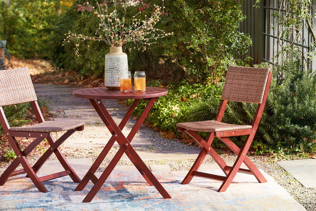 Safari Peak Outdoor Table and Chairs (Set of 3)