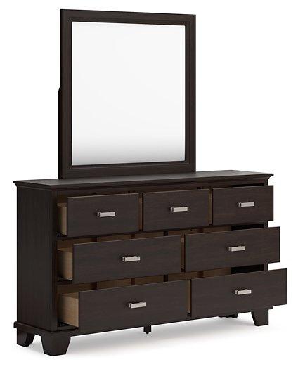 Covetown Dresser and Mirror