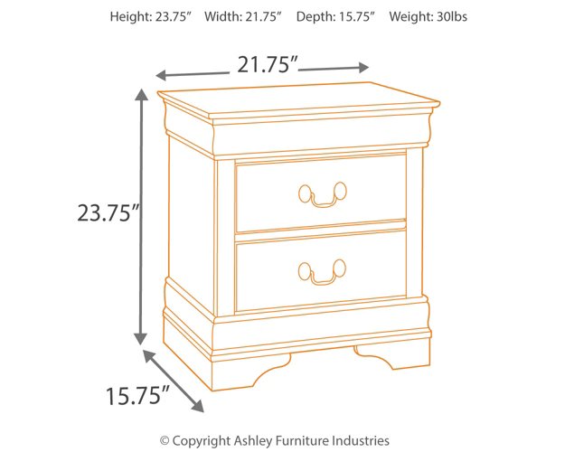 Alisdair Nightstand - Furniture House (Dover,NJ)