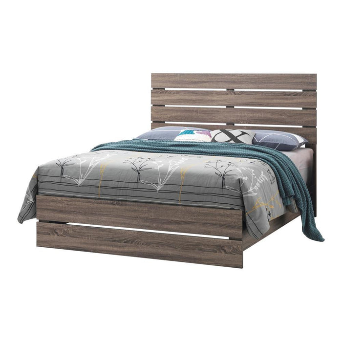 Brantford Queen Storage Bed Barrel Oak