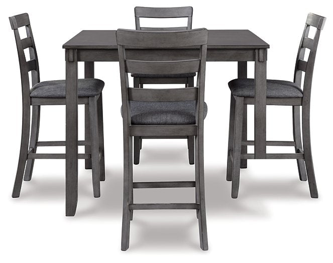 Bridson Counter Height Dining Table and Bar Stools (Set of 5) - Furniture House (Dover,NJ)