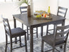 Bridson Counter Height Dining Table and Bar Stools (Set of 5) - Furniture House (Dover,NJ)