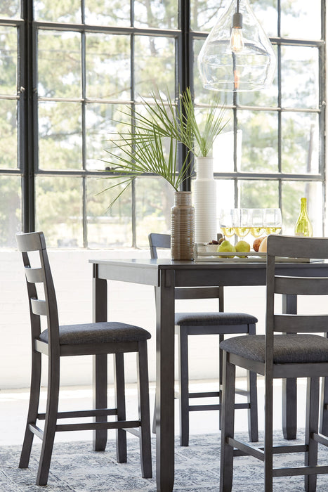 Bridson Counter Height Dining Table and Bar Stools (Set of 5) - Furniture House (Dover,NJ)