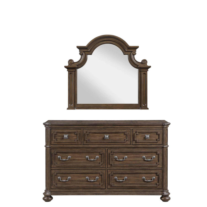 Buckingham Dresser and Mirror