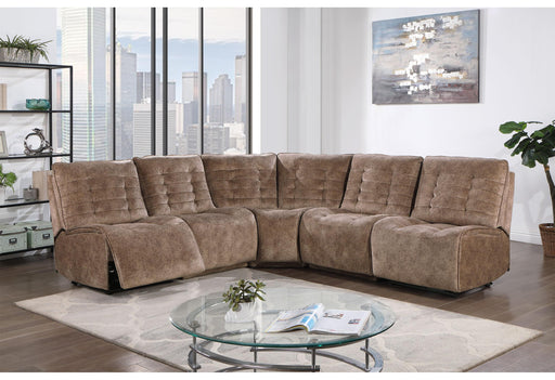 BUILD IT YOUR WAY U6066 DOMINO SMOKE 3 POWER SOFA image