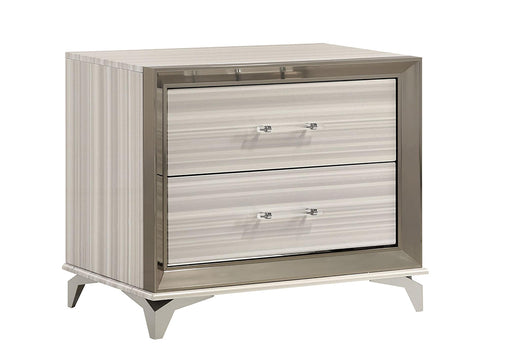 ZAMBRANO WHITE NIGHTSTAND image