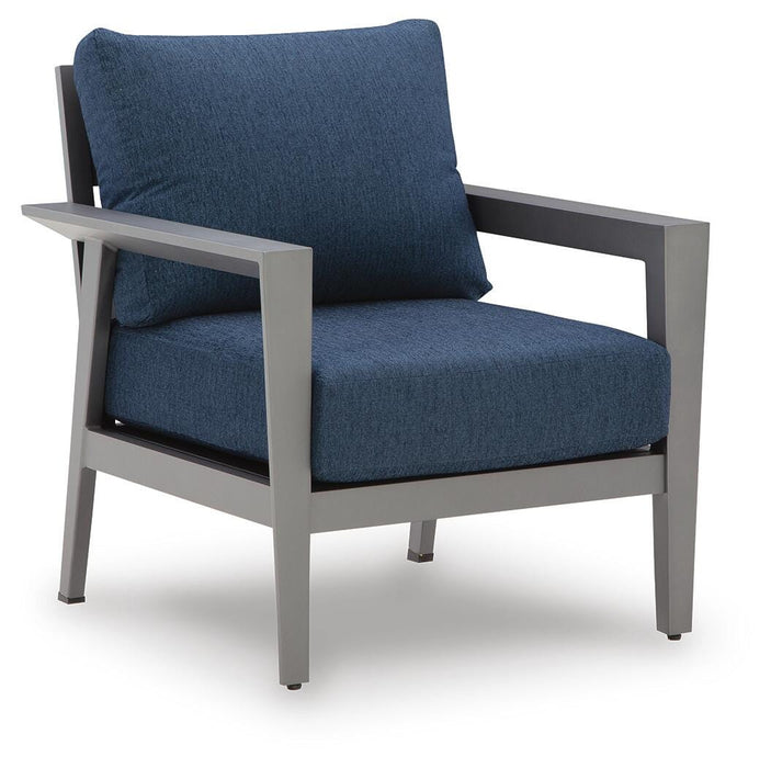 Gali Outdoor Sofa/Chairs/Table Set (Set of 4)