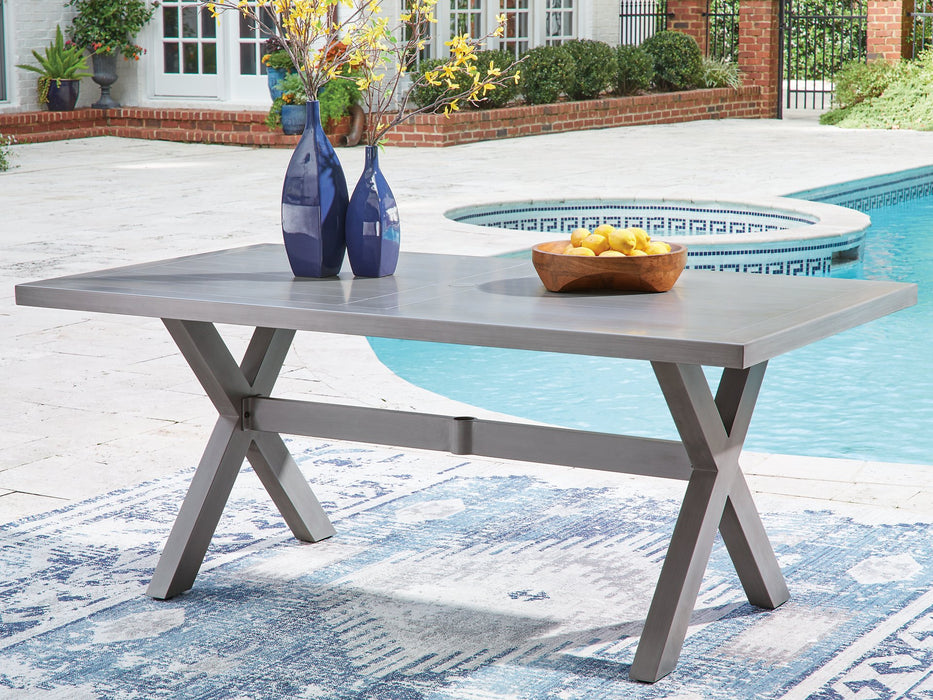 Half Moon Beach Outdoor Dining Table - Furniture House (Dover,NJ)