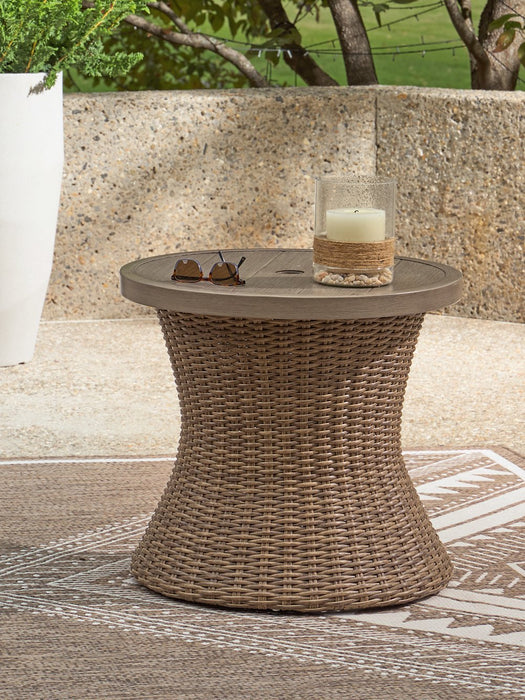 Laguna Heights Outdoor End Table - Furniture House (Dover,NJ)