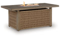 Laguna Heights Outdoor Fire Pit Table - Furniture House (Dover,NJ)