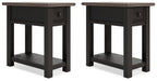 Tyler Creek End Table Set - Furniture House (Dover,NJ)